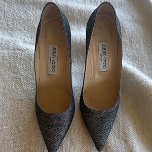 Jimmy Choo Glittering Black Heels